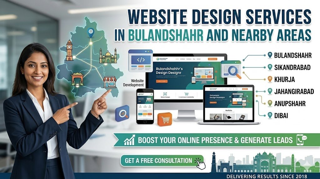 Website Design Services in Bulandshahr and Nearby Areas